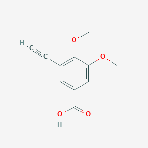 3-Ethynyl-4,5-dimethoxybenzoic acid
