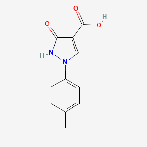 1-(4-Methylphenyl)-3-oxo-2,3-dihydro-1H-pyrazole-4-carboxylic acid
