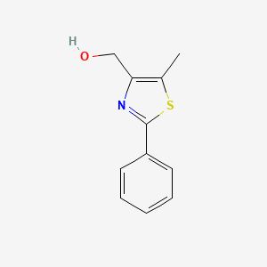 (5-Methyl-2-phenyl-4-thiazolyl)methanol