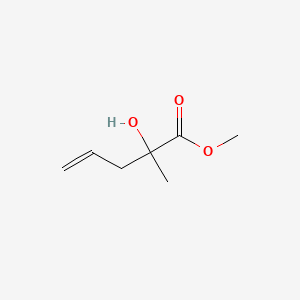 Methyl 2-hydroxy-2-methylpent-4-enoate