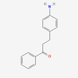 1-Propanone, 3-(4-aminophenyl)-1-phenyl-