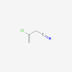 molecular formula C4H4ClN B8707551 3-Butenenitrile, 3-chloro- CAS No. 21031-46-9