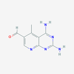 Pyrido[2,3-d]pyrimidine-6-carboxaldehyde, 2,4-diamino-5-methyl-