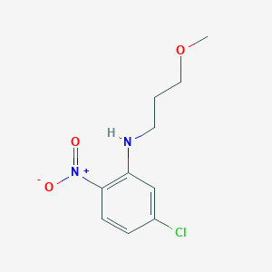 5-chloro-N-(3-methoxypropyl)-2-nitroaniline