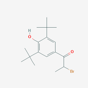 2-Bromo-1-(3,5-di-tert-butyl-4-hydroxyphenyl)propan-1-one