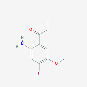 1-(2-Amino-4-fluoro-5-methoxyphenyl)-1-propanone