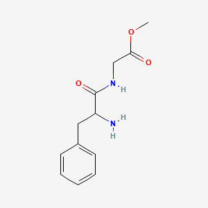 Methyl 2-(2-amino-3-phenylpropanamido)acetate