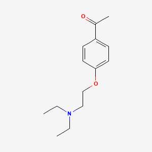 Acetophenone, 4'-(2-(diethylamino)ethoxy)-