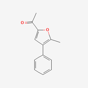 1-(5-Methyl-4-phenylfuran-2-YL)ethanone