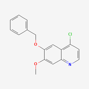 4-Chloro-7-methoxy-6-benzyloxyquinoline