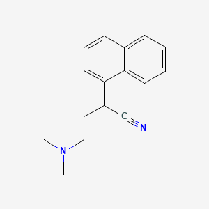 alpha-(2-(Dimethylamino)ethyl)-1-naphthaleneacetonitrile