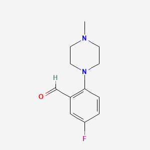 5-fluoro-2-(4-methyl-1-piperazinyl)Benzaldehyde