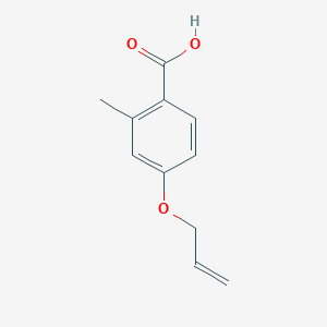 molecular formula C11H12O3 B8707920 4-Allyloxy-2-methyl-benzoic acid CAS No. 1062669-37-7