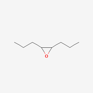 molecular formula C8H16O B8707997 2,3-Dipropyloxirane CAS No. 1439-06-1