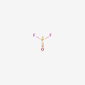 molecular formula F2OP+ B087081 Phosphonic difluoride CAS No. 14939-34-5