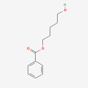 molecular formula C12H16O3 B8708135 5-Hydroxypentyl benzoate 