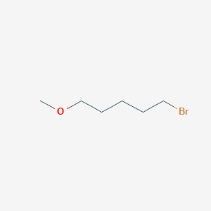 molecular formula C6H13BrO B087083 1-溴-5-甲氧基戊烷 CAS No. 14155-86-3