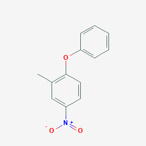 molecular formula C13H11NO3 B8708368 2-Methyl-4-nitro-1-phenoxybenzene CAS No. 171349-95-4
