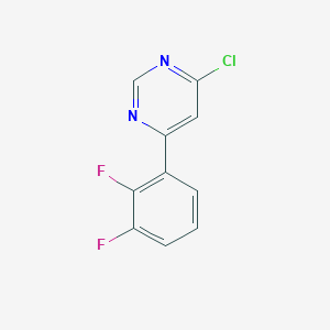 4-Chloro-6-(2,3-difluorophenyl)pyrimidine