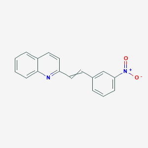 2-[2-(3-Nitrophenyl)ethenyl]quinoline