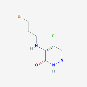 4-(3-bromopropylamino)-5-chloro-3(2H)-pyridazinone