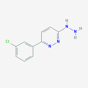 6-(m-Chlorophenyl)-3-hydrazinopyridazine