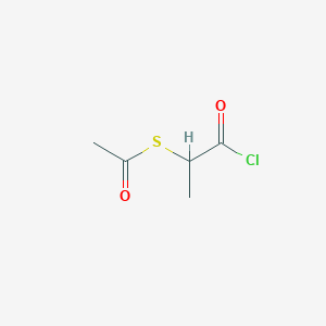 S-(1-Chloro-1-oxopropan-2-yl) ethanethioate