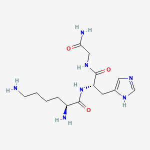 molecular formula C14H25N7O3 B8708485 Bursin 