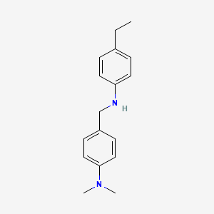 [(4-Dimethylaminophenyl)methyl](4-ethylphenyl)amine