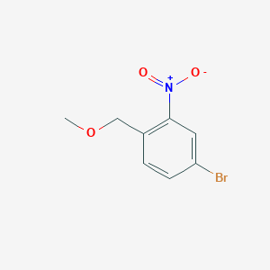 Benzene, 4-bromo-1-(methoxymethyl)-2-nitro-