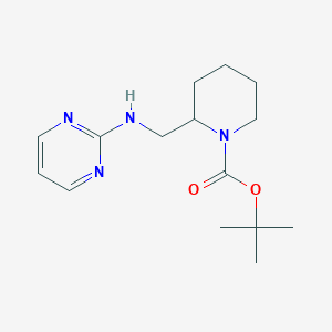 tert-Butyl 2-((pyrimidin-2-ylamino)methyl)piperidine-1-carboxylate