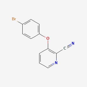 3-(4-Bromophenoxy)picolinonitrile