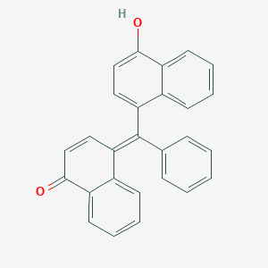 molecular formula C27H18O2 B087086 p-Naphtholbenzein CAS No. 145-50-6