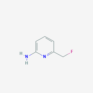 6-(Fluoromethyl)pyridin-2-amine
