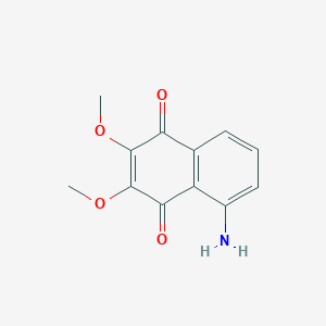 1,4-Naphthalenedione, 5-amino-2,3-dimethoxy-