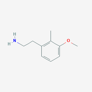 molecular formula C10H15NO B8708648 {2-[2-Methyl-3-(methyloxy)phenyl]ethyl}amine 