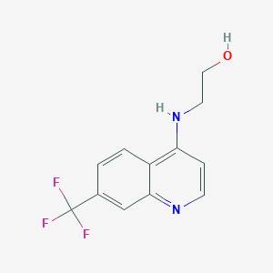 2-((7-(Trifluoromethyl)quinolin-4-yl)amino)ethanol