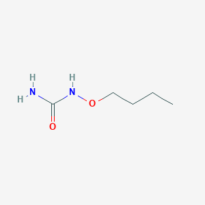 molecular formula C5H12N2O2 B8708664 Butoxyurea CAS No. 52883-25-7
