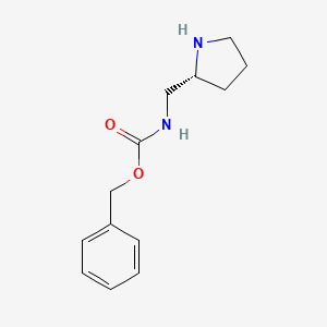 molecular formula C13H18N2O2 B8708968 benzyl (R)-(pyrrolidin-2-ylmethyl)carbamate 