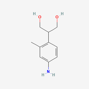 2-(4-Amino-2-methylphenyl)propane-1,3-diol