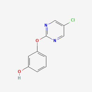 3-[(5-Chloropyrimidin-2-yl)oxy]phenol