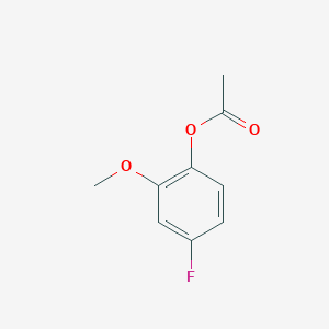 4-Fluoro-2-methoxyphenyl acetate