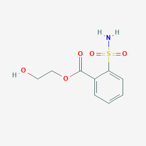 2-Hydroxyethyl 2-sulfamoylbenzoate