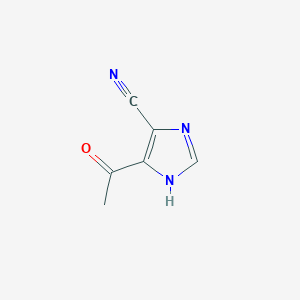 4-Acetyl-1H-imidazole-5-carbonitrile