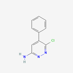6-Chloro-5-phenylpyridazin-3-amine