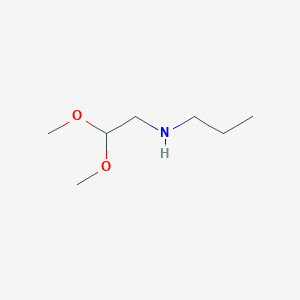 N-(2,2-dimethoxyethyl)propan-1-amine
