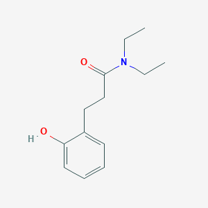 N,N-Diethyl-2-hydroxybenzenepropanamide
