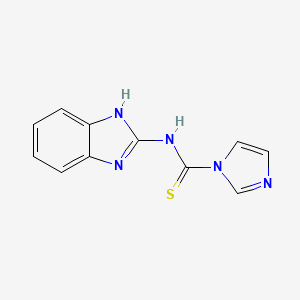 N-(1H-benzo[d]imidazol-2-yl)-1H-imidazole-1-carbothioamide