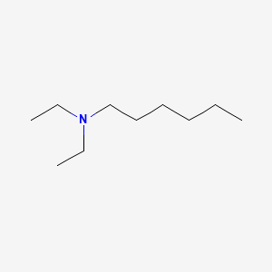 molecular formula C10H23N B8709407 N,N-diethylhexylamine CAS No. 44979-90-0