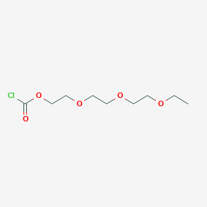 2-[2-(2-Ethoxyethoxy)ethoxy]ethyl carbonochloridate